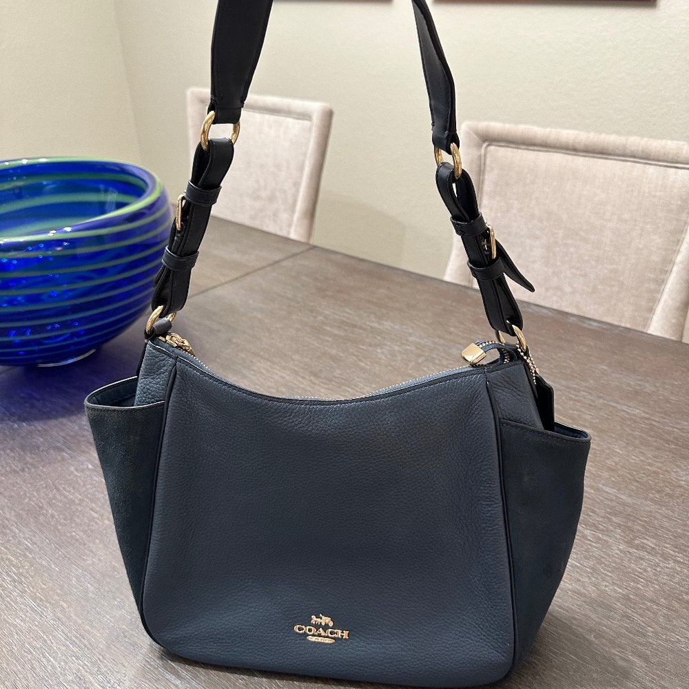 Coach Rori Leather Shoulder Bag C5833
